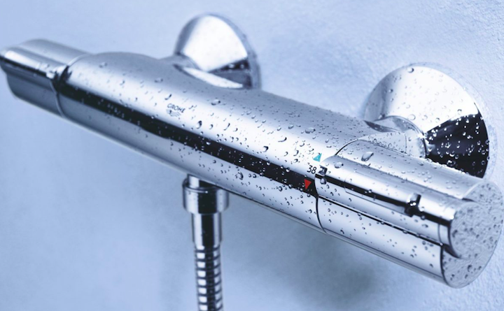 tête thermostatique de robinet bain et douche GROHE. 47439 000 , mécanisme  de mitigeur avec thermostat